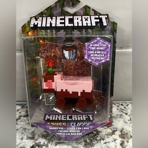 Minecraft Caves and Cliffs‎ Muddy Pig NEW In Game Code Inside